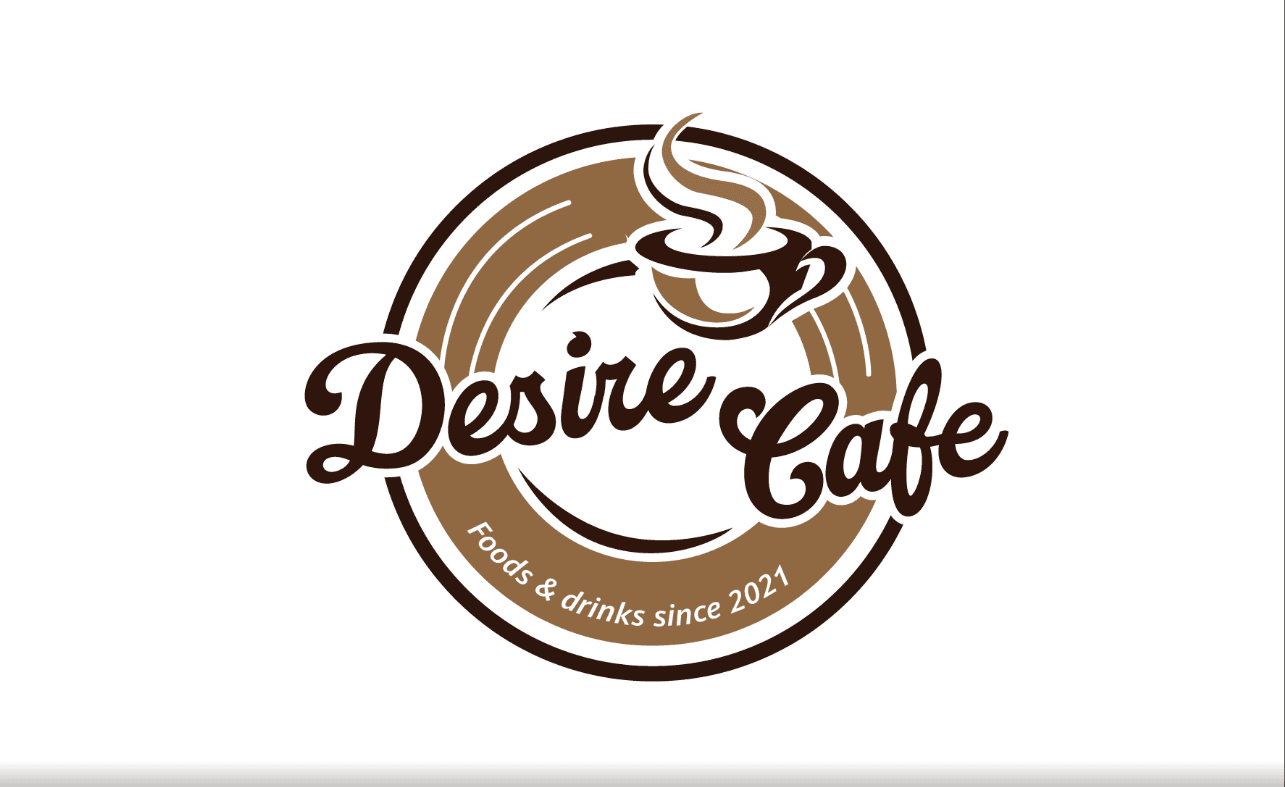 Logo design for Desire Cafe