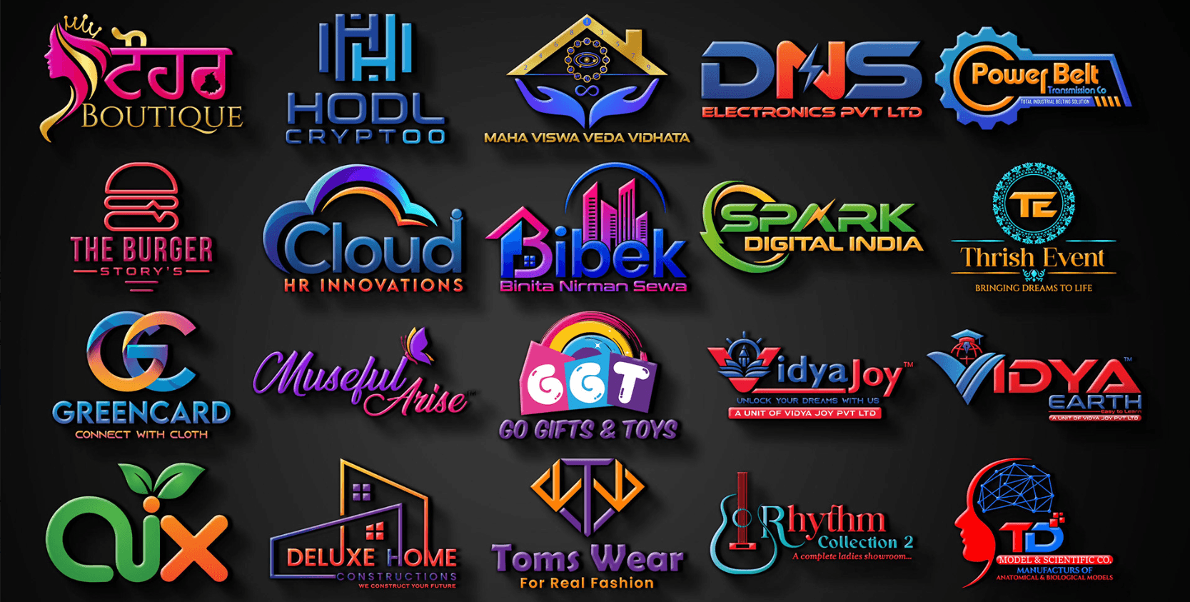 Logo design for Brand Logos